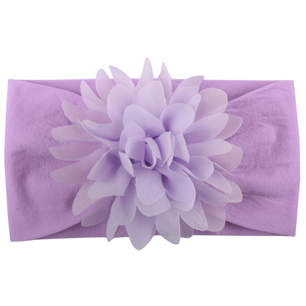 Enchanting Chiffon Flower Headband for Babies - LIYAH MARKET