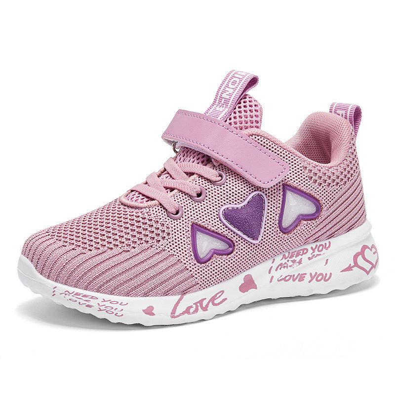 Kids' Casual Mesh Sneakers – Summer Cartoon Sport Shoes