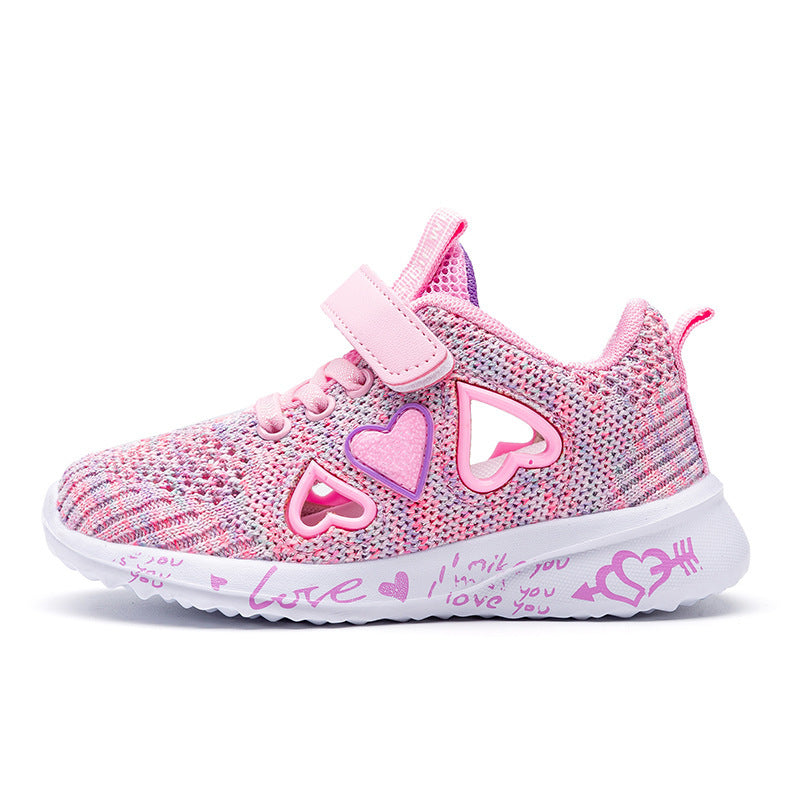 Kids' Casual Mesh Sneakers – Summer Cartoon Sport Shoes