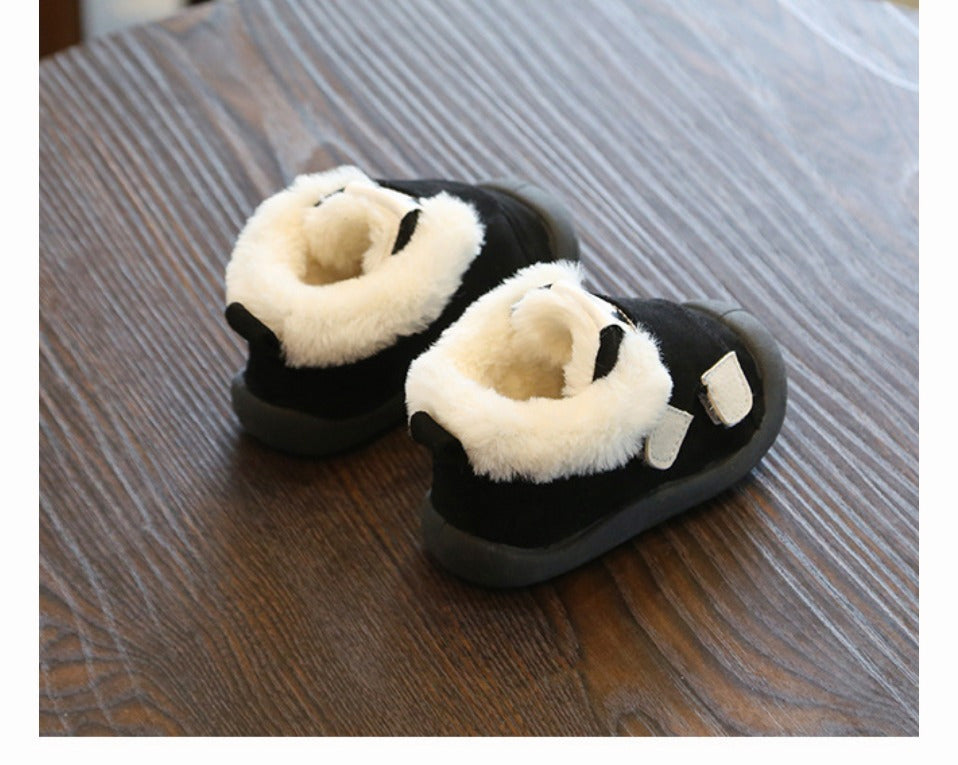 Cozy Faux Fur Toddler Shoes for Children - LIYAH MARKET