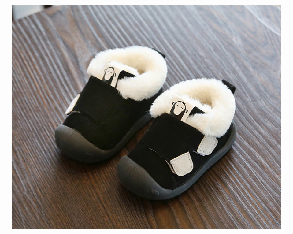 Cozy Faux Fur Toddler Shoes for Children - LIYAH MARKET