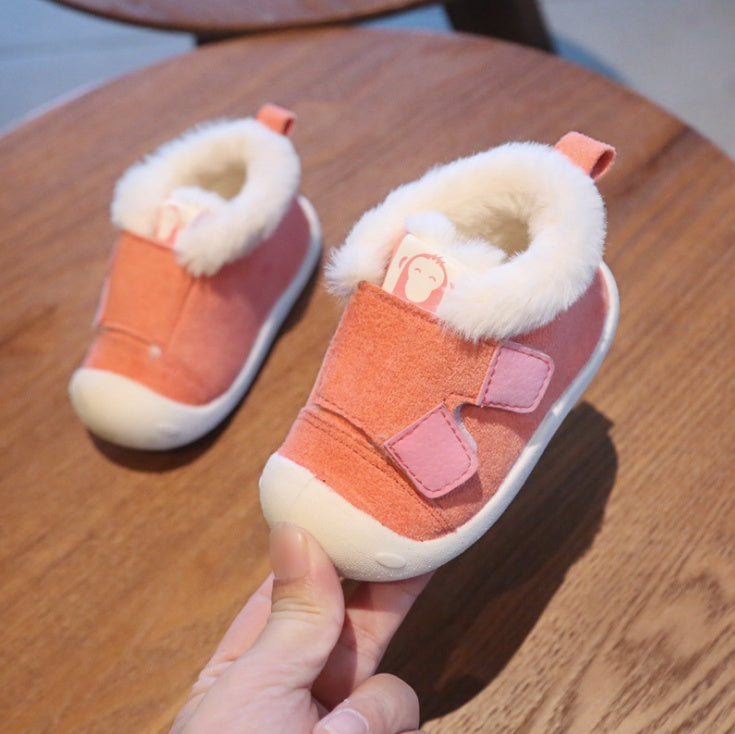 Cozy Faux Fur Toddler Shoes for Children - LIYAH MARKET