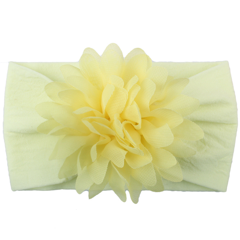 Enchanting Chiffon Flower Headband for Babies - LIYAH MARKET