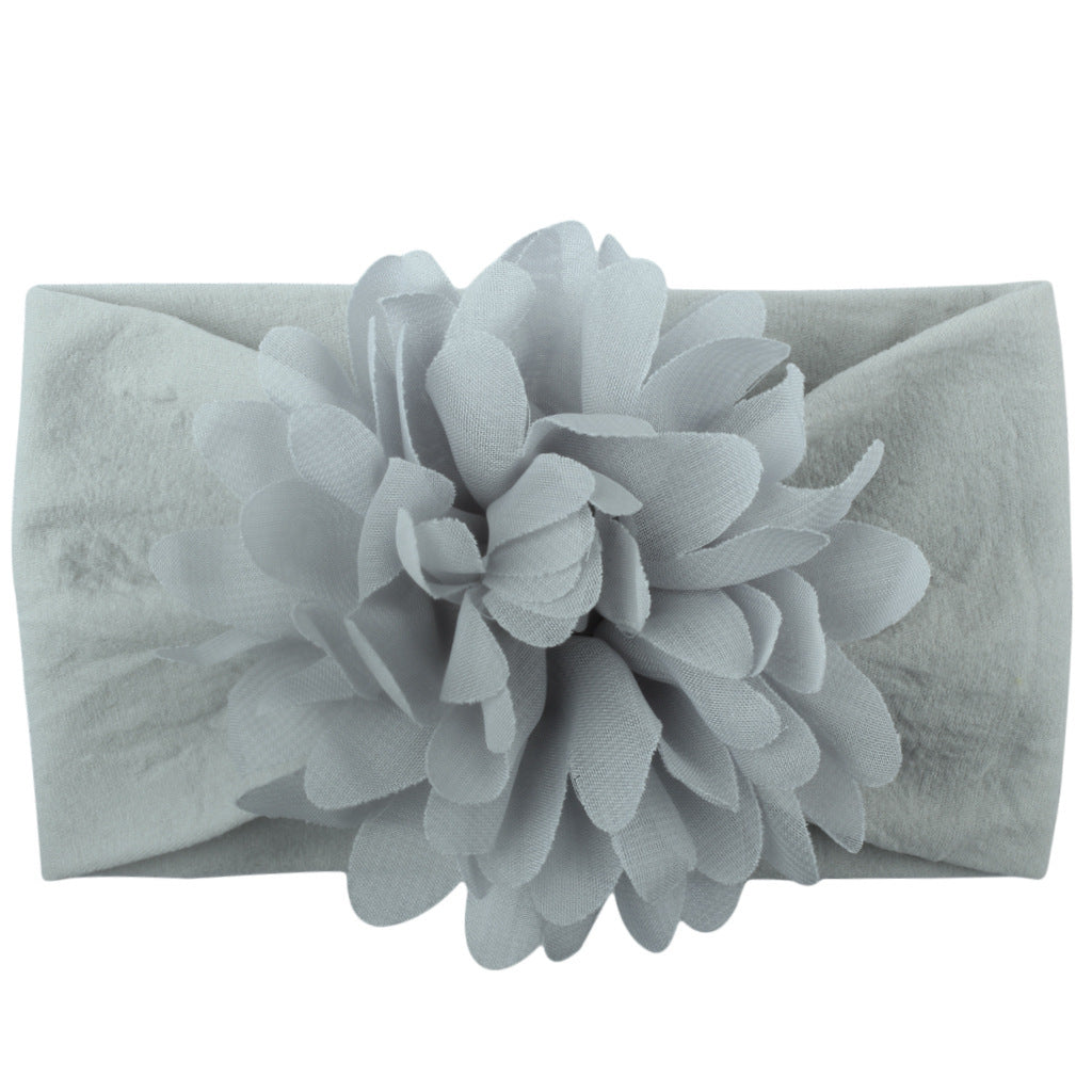 Enchanting Chiffon Flower Headband for Babies - LIYAH MARKET