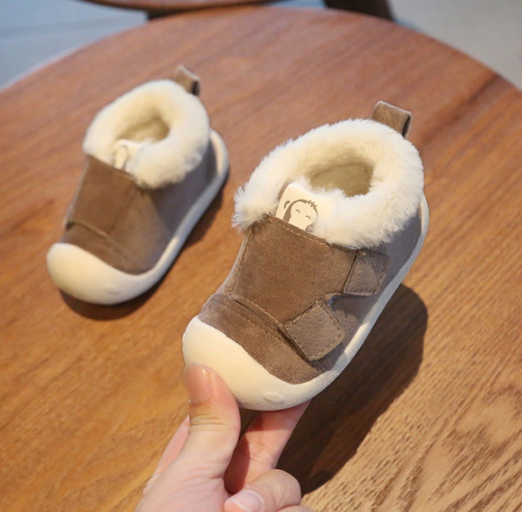 Cozy Faux Fur Toddler Shoes for Children - LIYAH MARKET