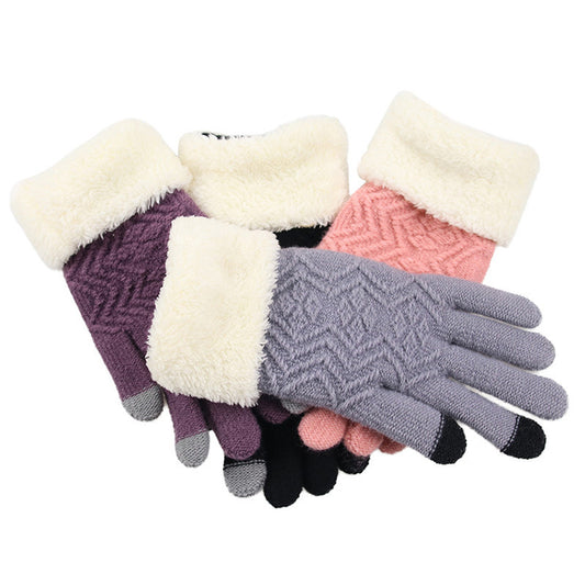 Winter Knitted Gloves - LIYAH MARKET