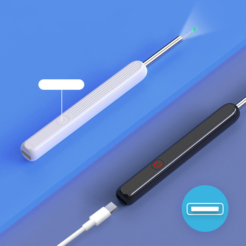 NE3 Wireless Ear Cleaner with Camera & LED Light – Ear Wax Removal Tool, Otoscope Endoscope Kit for iPhone