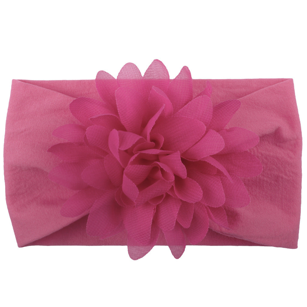 Enchanting Chiffon Flower Headband for Babies - LIYAH MARKET