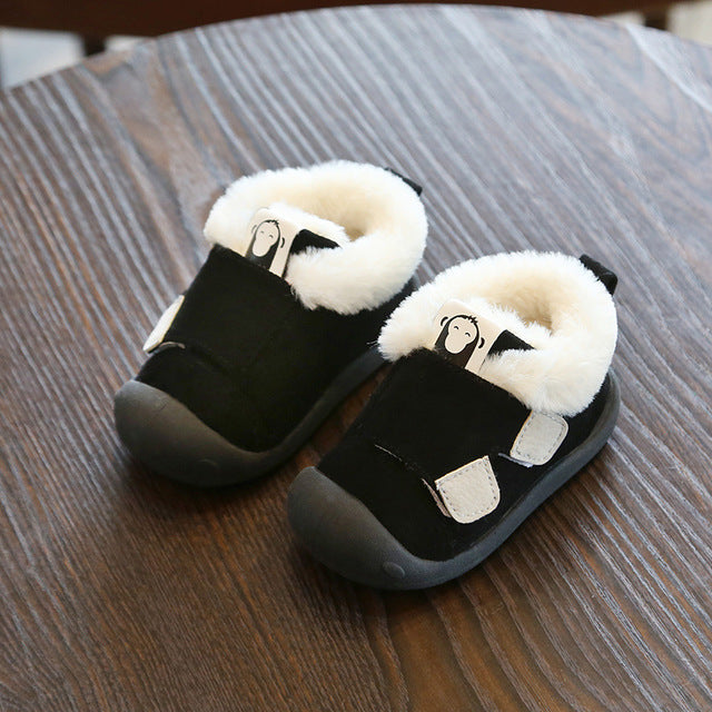 Cozy Faux Fur Toddler Shoes for Children - LIYAH MARKET