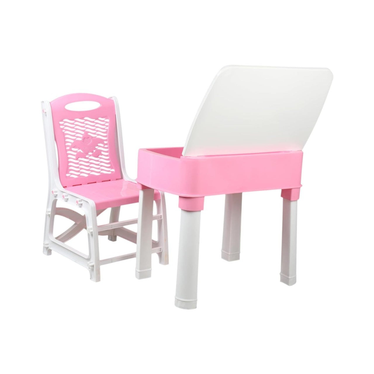 Study Table & Chair Set for Kids Boys and Girls with Small Box Space